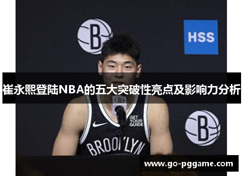 崔永熙登陆NBA的五大突破性亮点及影响力分析