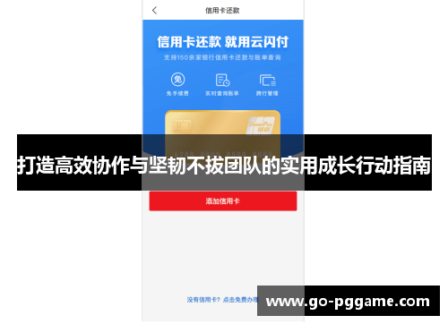 打造高效协作与坚韧不拔团队的实用成长行动指南